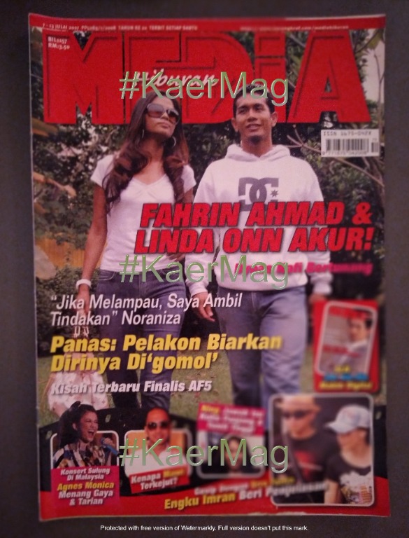 MEDIA HIBURAN - FAHRIN AHMAD u0026 LINDA ONN (2008), Books 