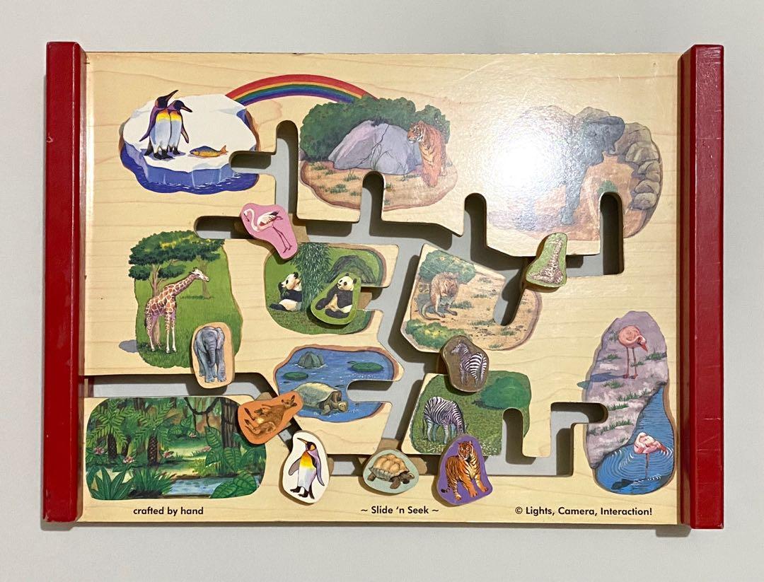 Melissa and doug slide best sale and seek