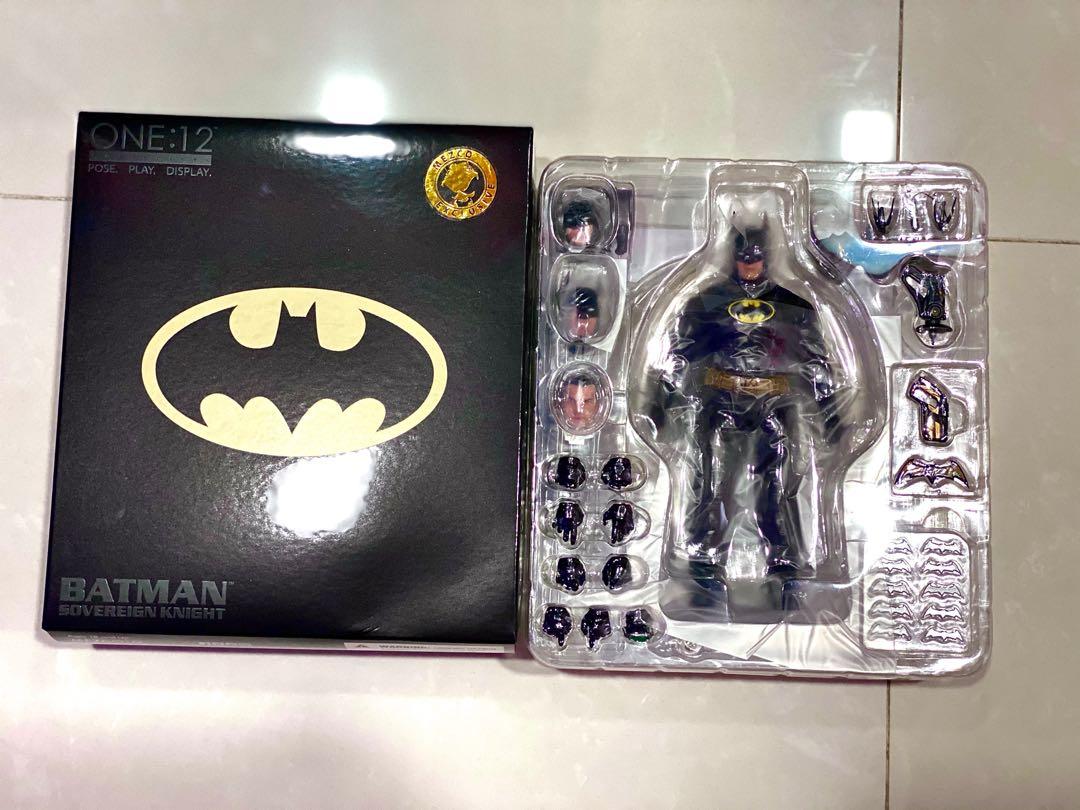 MIB 1/12 Mezco Exclusive limited edition release - Sovereign Knight Batman ( Onyx Edition Figure), Hobbies & Toys, Toys & Games on Carousell