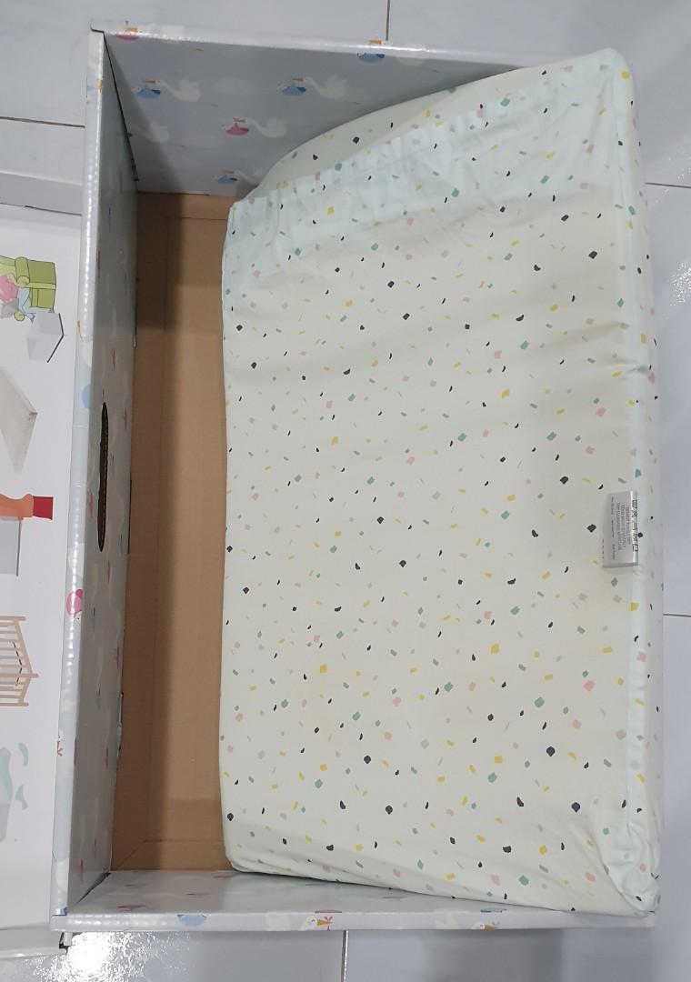 Newborn baby sleeping box Finnish tradition, Babies & Kids, Baby