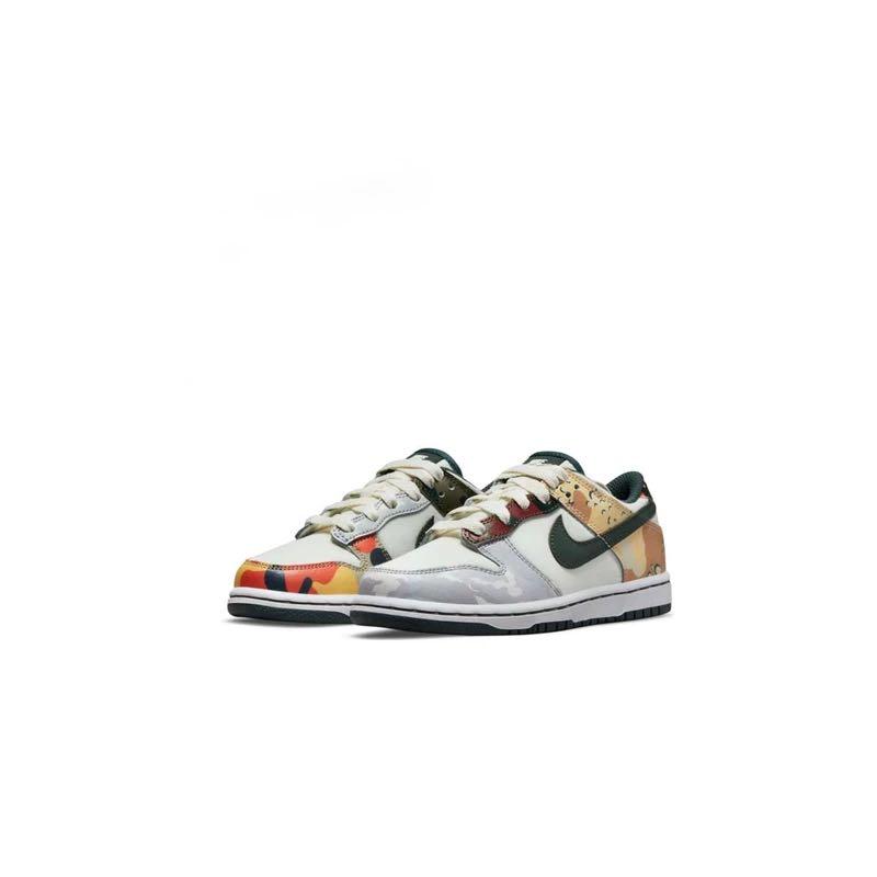 nike dunk low se sail camo