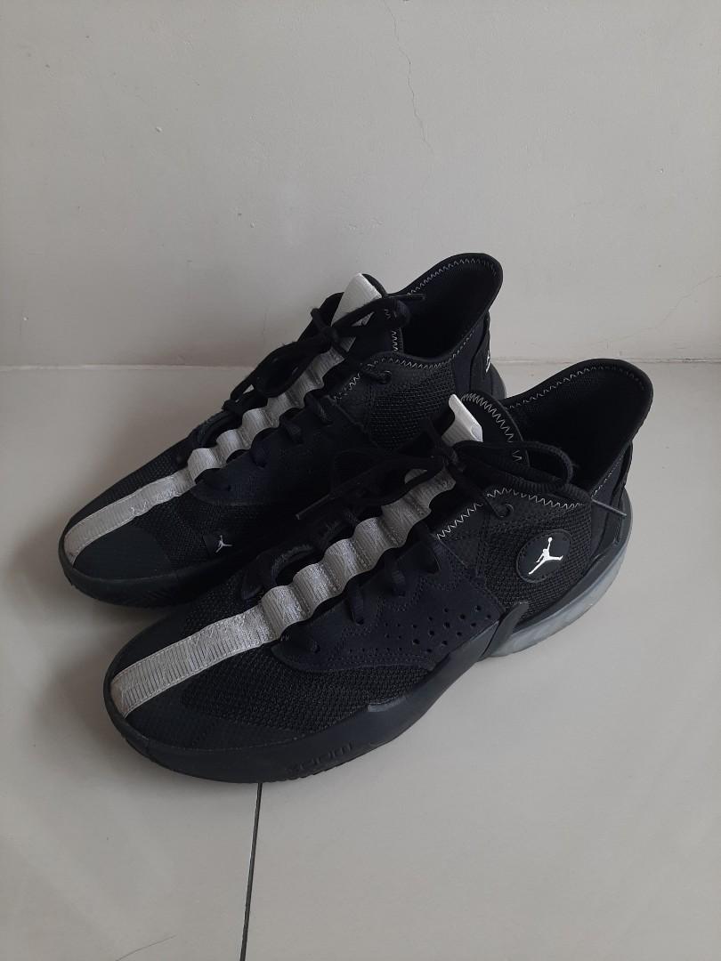 Nike Jordan React Elevation 'Black Ice' Basketball Shoes, Sports