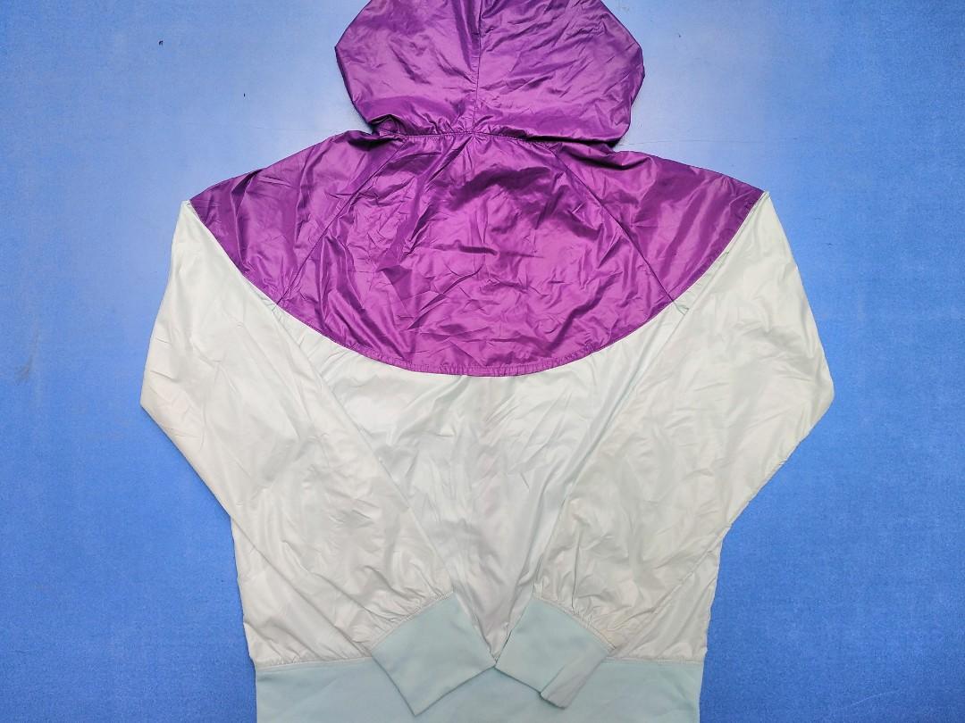 Purple and green cheap nike windbreaker