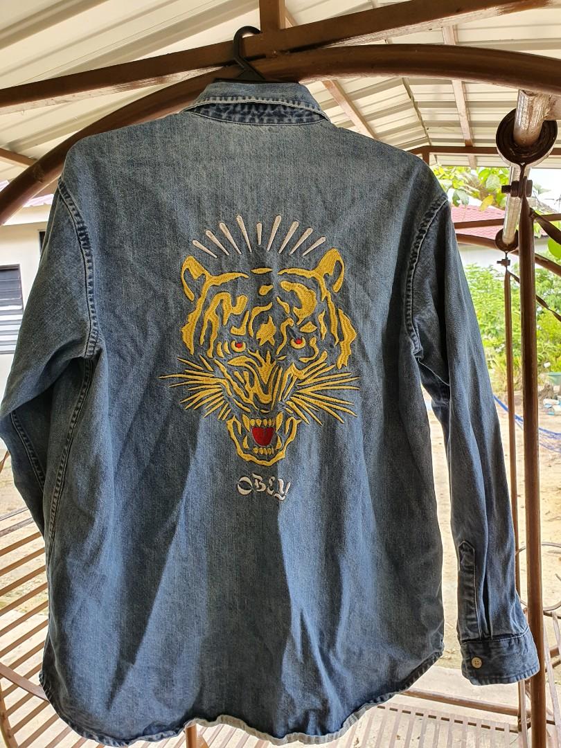 Obey sale denim jacket