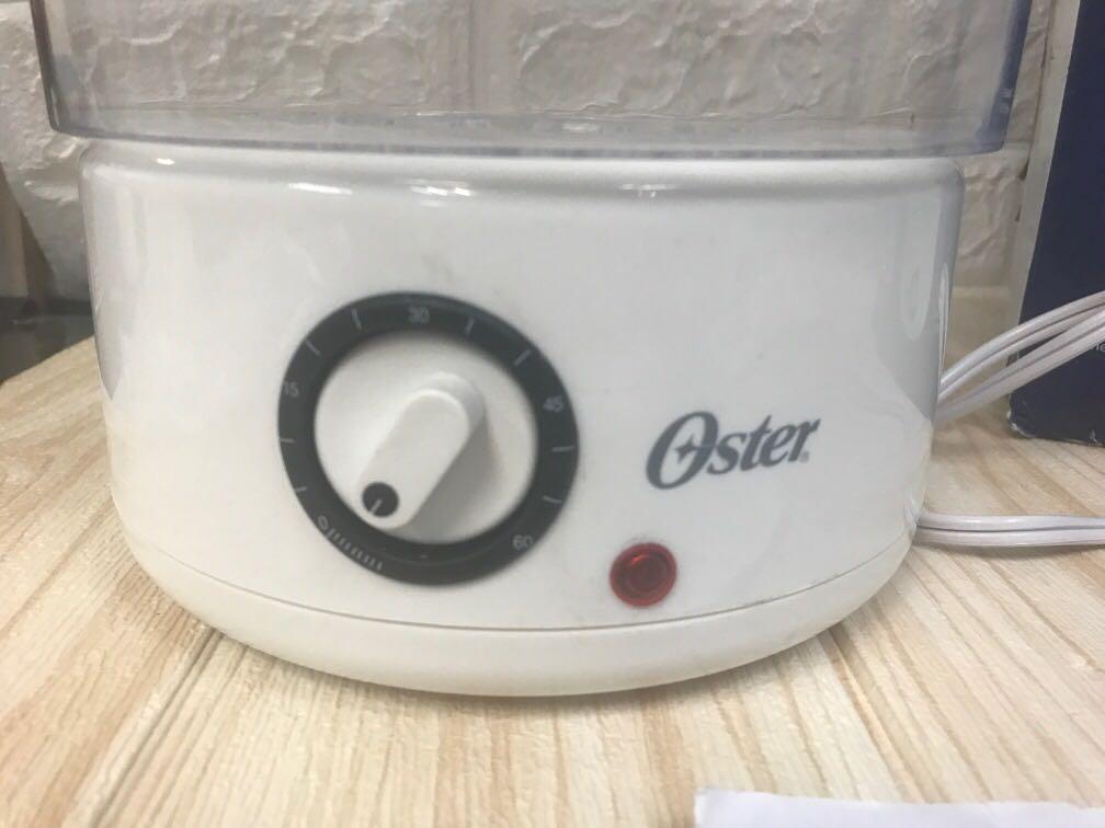 Oster Food Steamer (Category: Other Kitchen Appliances) located in Pasay City. Submitted by meostore (Listing ID 1109871558, Image 2). Description: 😃😁 PLEASE READ CAREFULLY 🛒 ✅ Good Condition ✅ 110V AND NEEDS STEP DOWN TRANSFORMER (SEE PICTURE FOR WATTAGE) ✅ US QUALITY AND BRAND ✅ WITH BOX ✅ NO ISSUE UNLESS STATED IN THE POST ‼️ PM FOR MORE DETAILS ‼️.