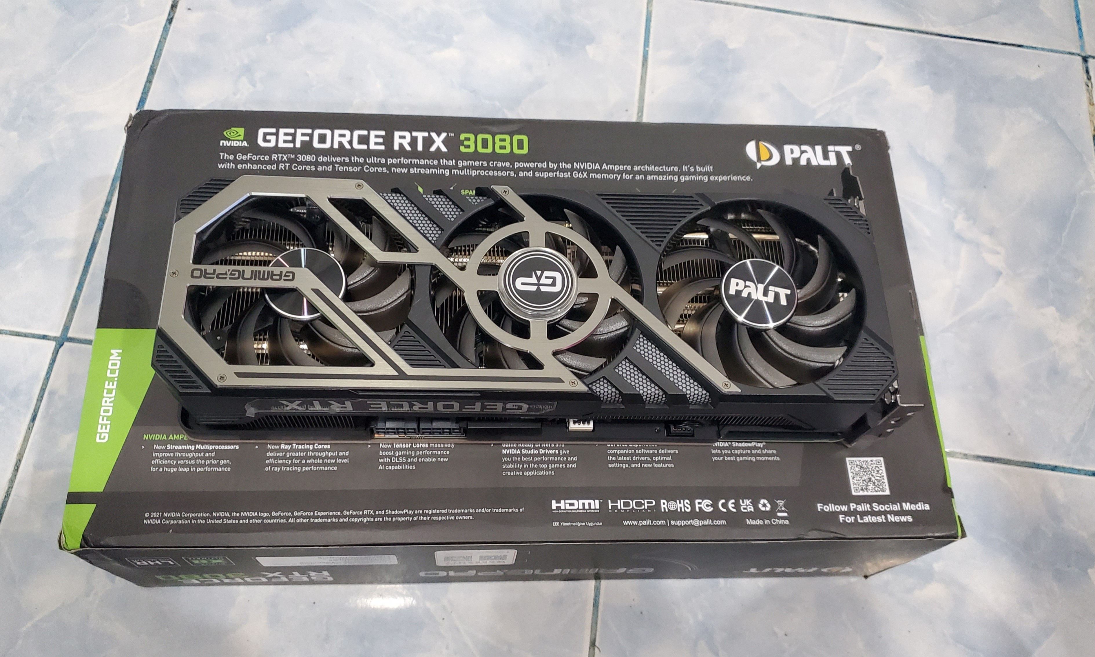 Palit rtx 3080 gaming pro v1, Computers & Tech, Desktops on Carousell