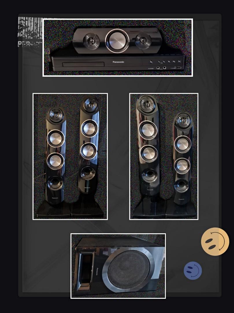 Panasonic DVD Home Theater Sound System SCXH333, Audio, Soundbars