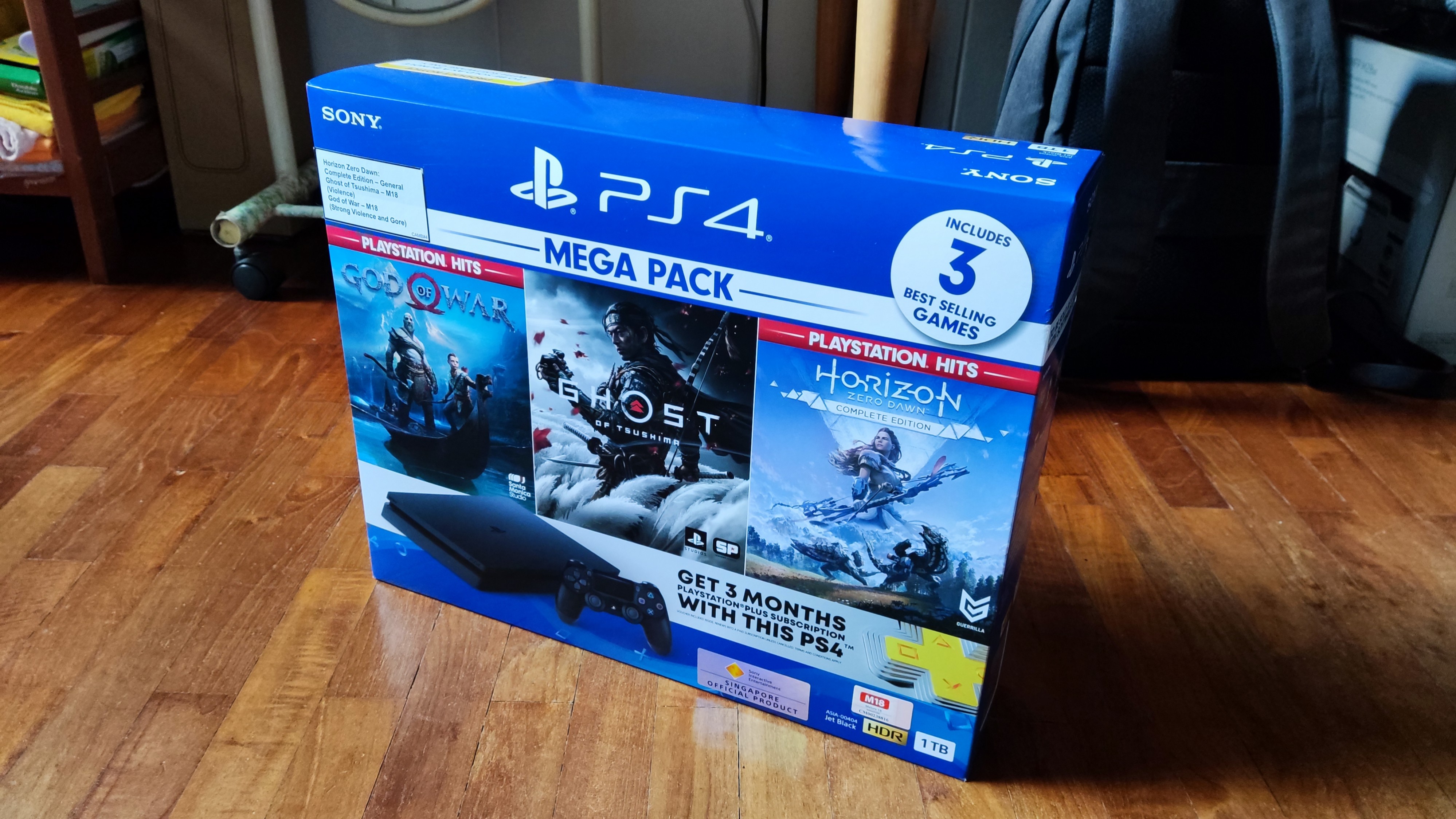 PlayStation 4 Slim Mega Pack 4, Video Gaming, Video Game Consoles