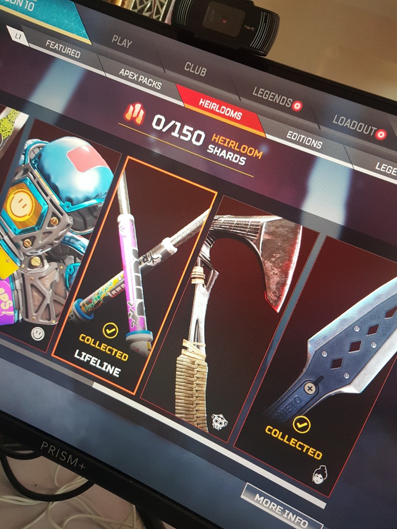 Ps4 Apex Legends Heirloom Video Gaming Video Games Playstation On Carousell