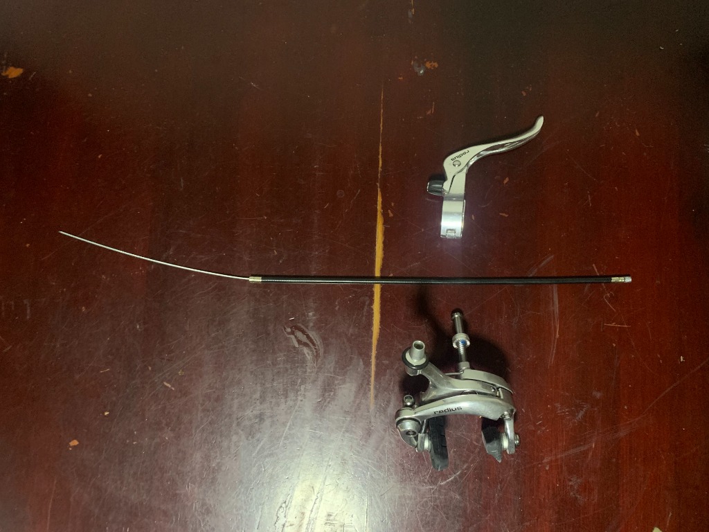 radius brake lever