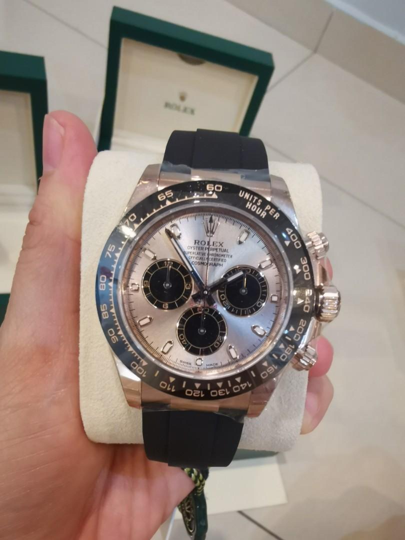 Rose gold rolex daytona price outlet