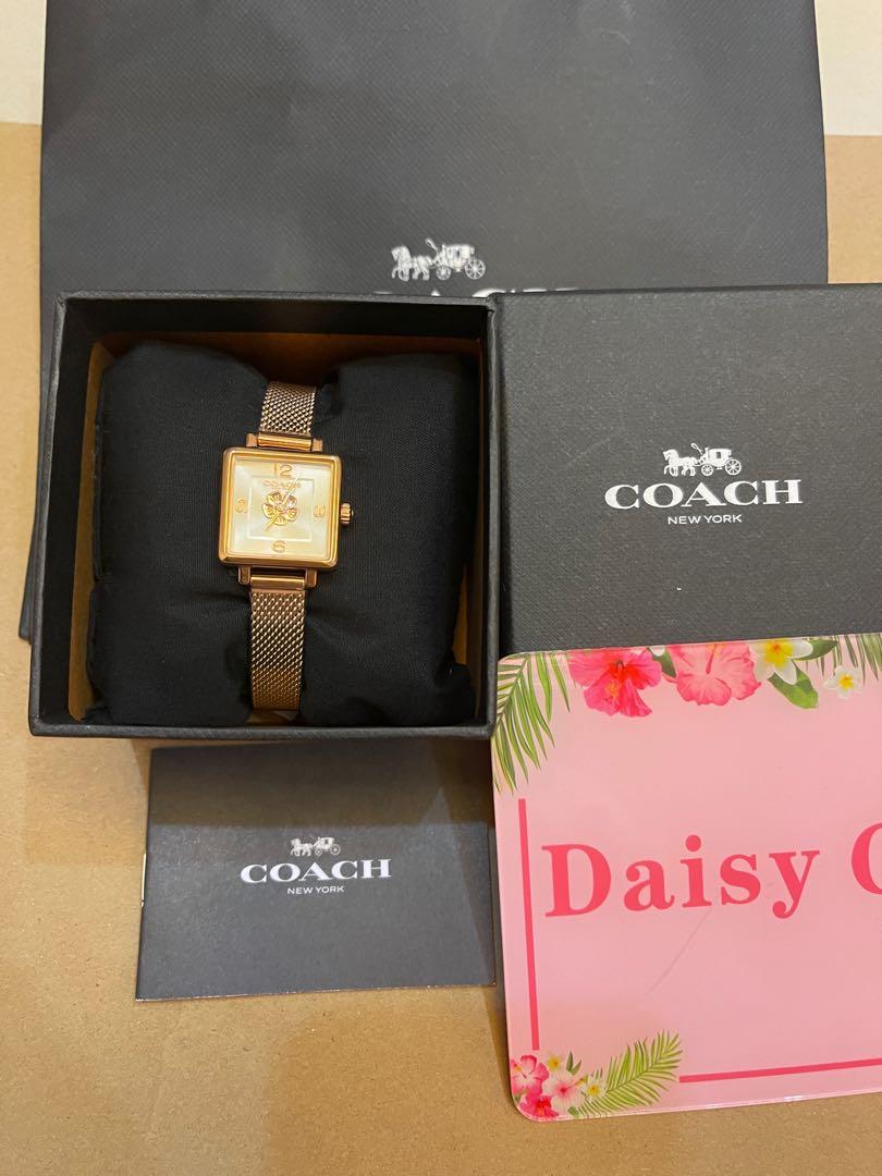 Coach tea rose new arrivals sale