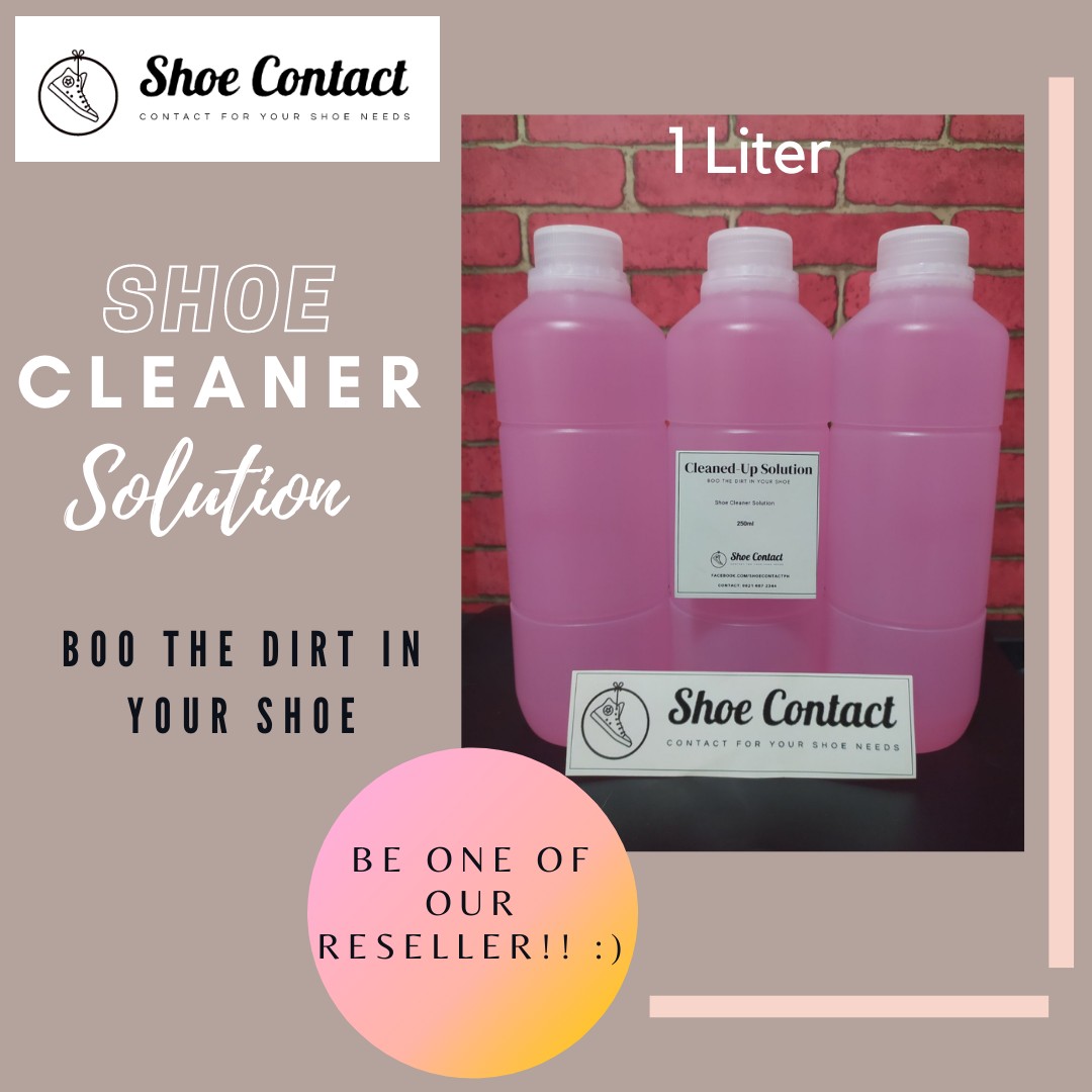 Shoe Cleaner Solution (1 Liter), Men's Fashion, Footwear, Shoe inserts