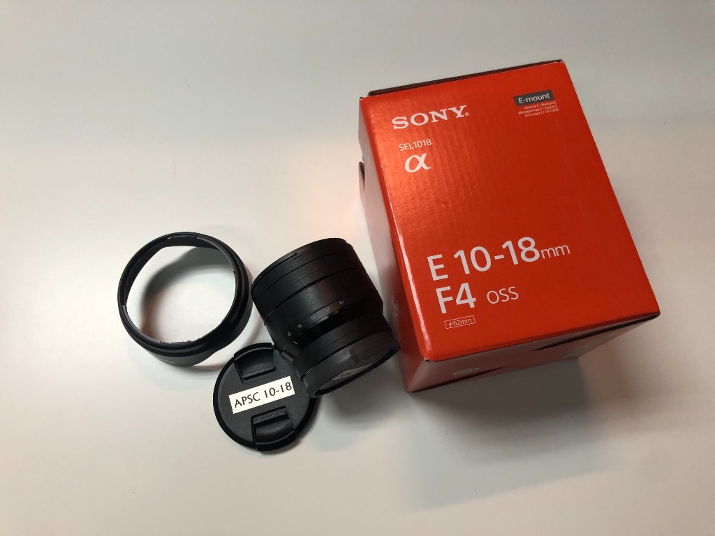 市面極罕）Sony E 10-18mm F4 OSS (SEL1018)(for zv-e10 ,a6400