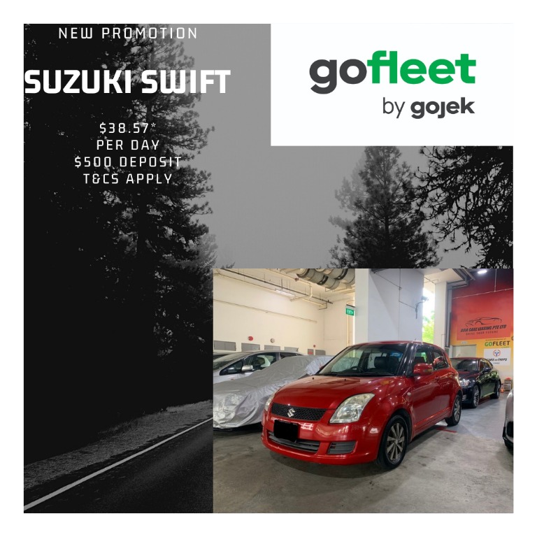 SUZUKI SWIFT CAR RENTAL GOFLEET PARTNER NEW PROMOTION, Cars, Car Rental