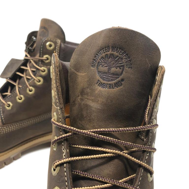 Timberland Brown Boots Distressed Leather, Men's Fashion, Footwear ...
