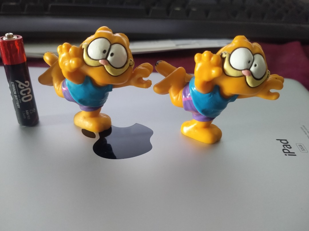 5 Figurines Vintage Garfield Collection - Enesco - Personnages Garfield Et Arlene