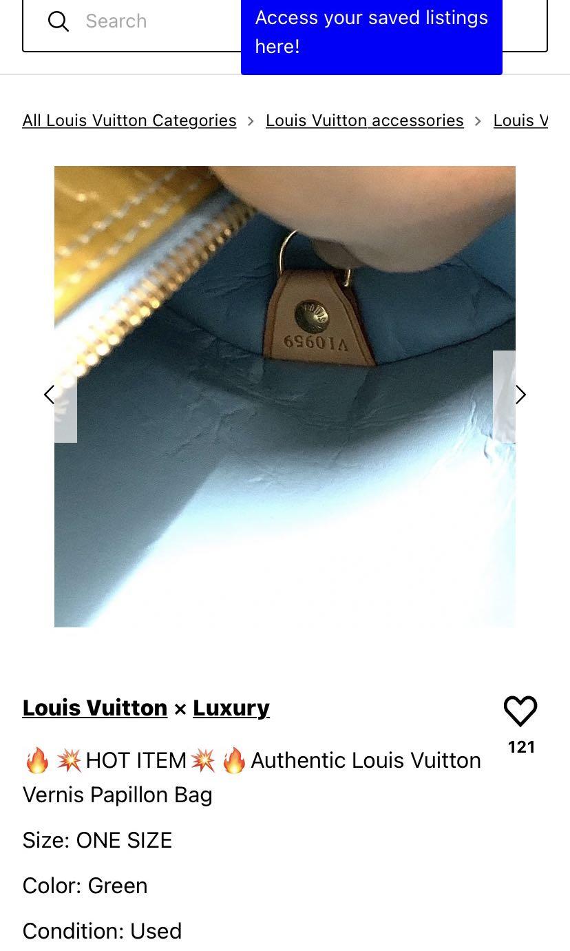 Louis Vuitton Green Epi Papillon — New York Diamond Center