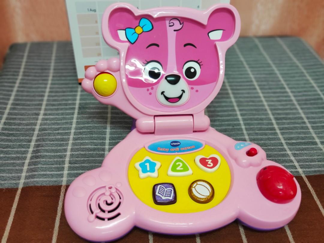 VTech Bear's Baby Laptop, Pink