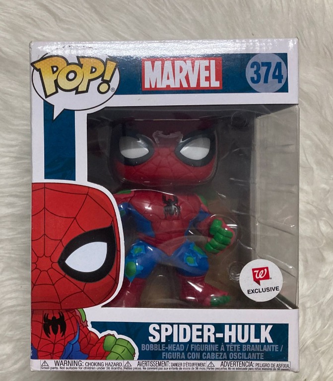 Funko pop spiderman hulk top