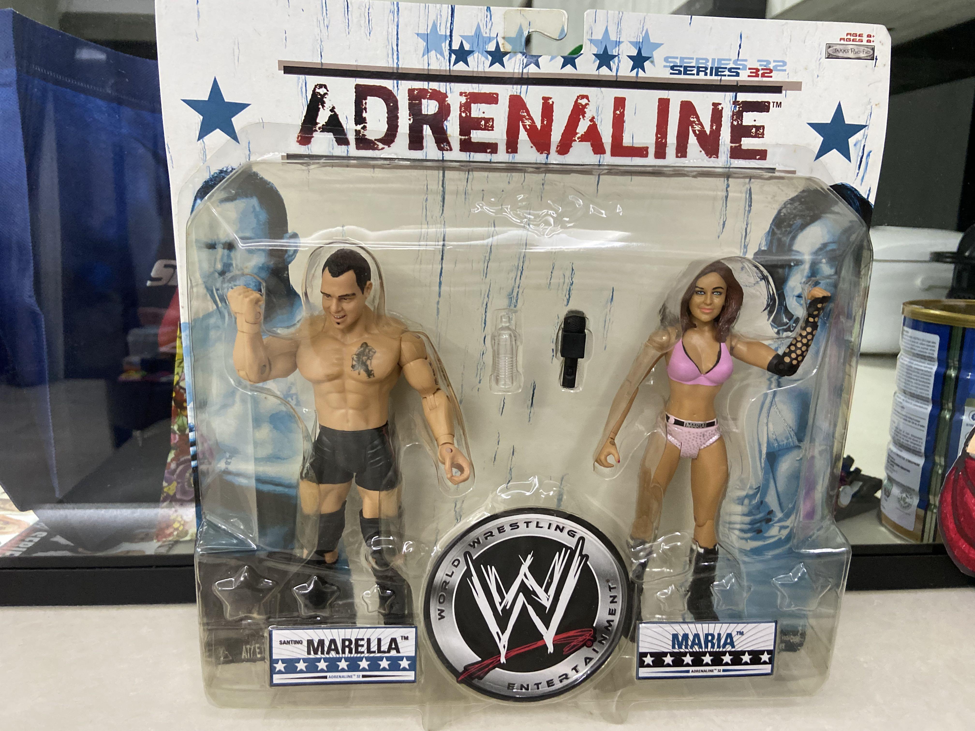 WWE Jakks Pacific Adrenaline Battlepack Maria Santino