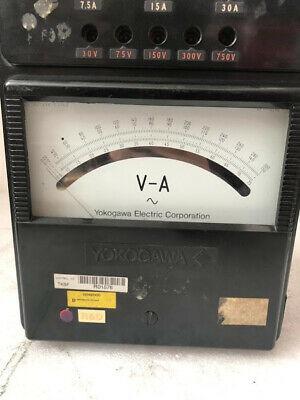 Yokogawa 2014 AC voltmeter / ammeter power meter 0.15A-30A 30V