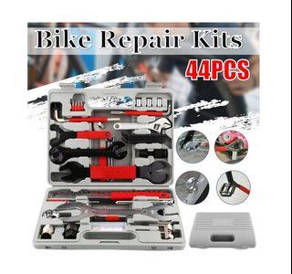 46Pcs Multi-Function Bicycle Bmx Bike Repair Tool Kit Set Home Mechanic 