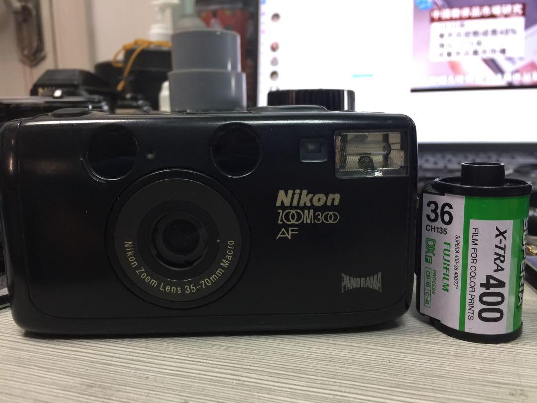 Nikon Zoom 300 AF Panorama QD Camera 傻瓜機/菲林相機Point and