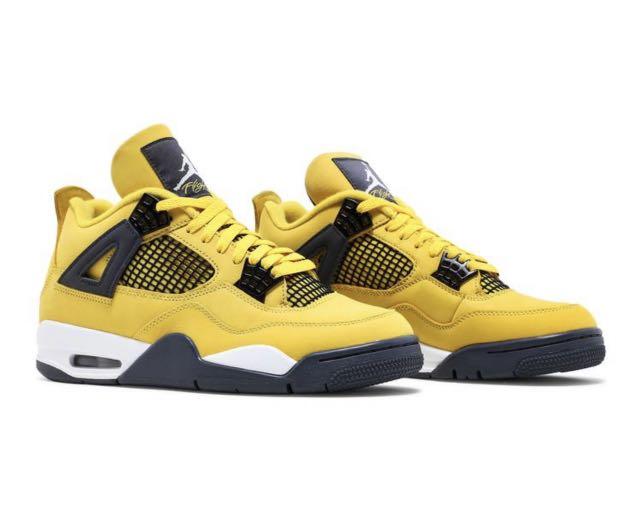 air jordan 4 retro ls thunder