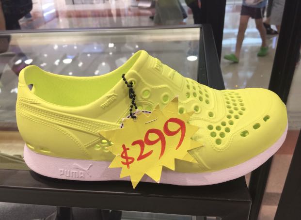 95 new Puma plastic shoes UK 5 size Carousell