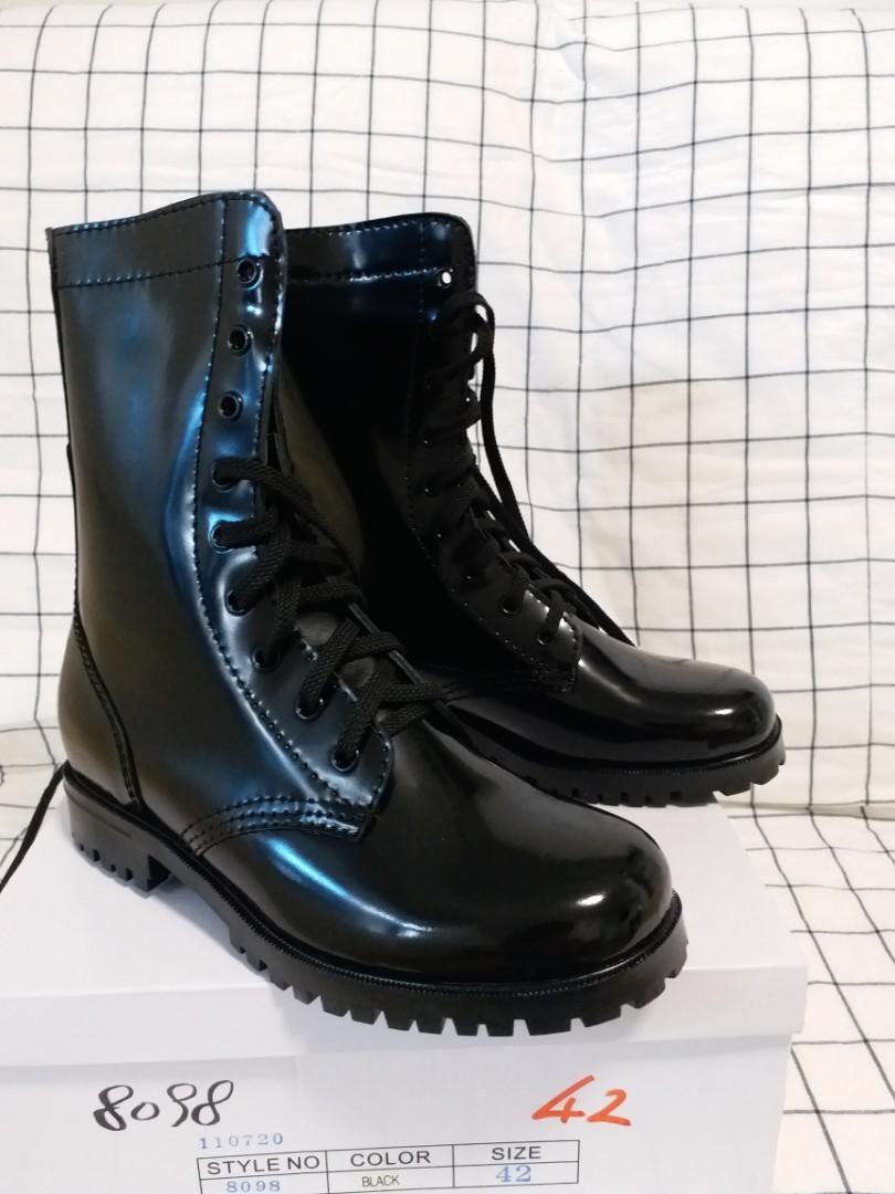 香港航空青年團-黑色皮靴Air Cadet boots 