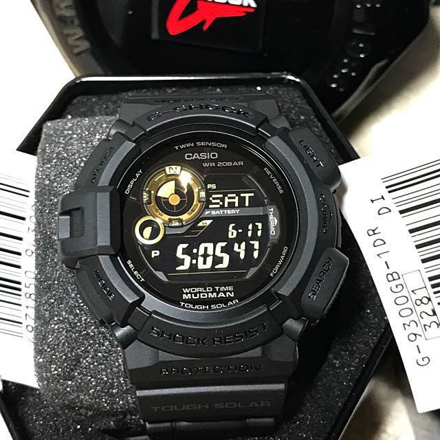 Scully Stå på ski Forkæl dig ⚫️🟡 CASIO GOLD BLACK MUDMAN AKA GOLD EYE G-9300GB-1 WITH TOUGH SOLAR ,  mudman , g9300gb , g9300 , G9300GB , G-SHOCK , casio , CASIO, Men's  Fashion, Watches & Accessories, Watches on Carousell