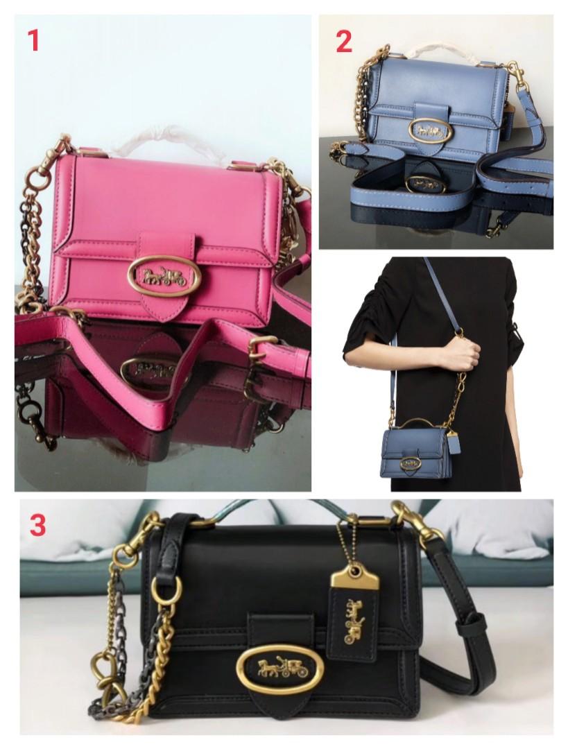 Coach riley top handle new arrivals 18