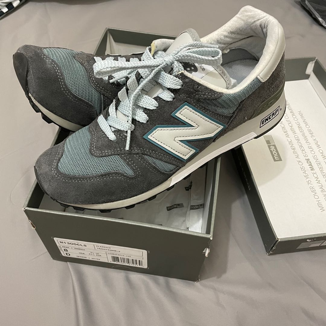 二手New Balance M1300CLS 灰us8 m 1300 cls, 男裝, 鞋, 西裝鞋- Carousell