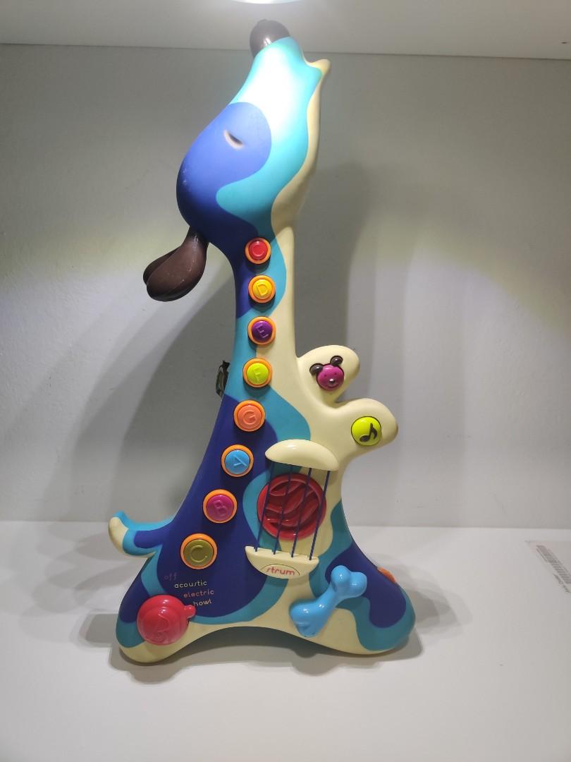 B toys top interactive dog guitar