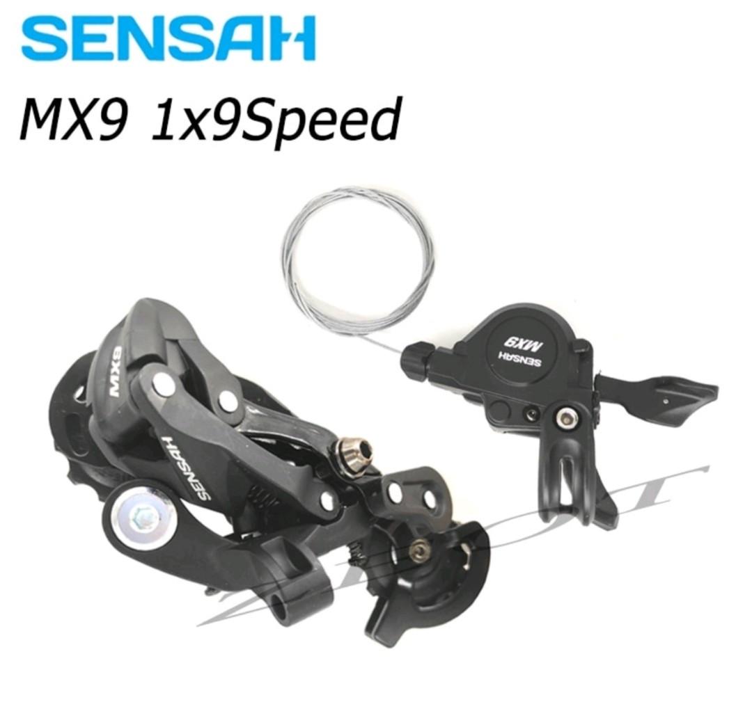 Clearance Sale SENSAH MX 1x9 Speed Shifter and Derailleur Sports Equipment Bicycles Parts Parts Accessories on Carousell