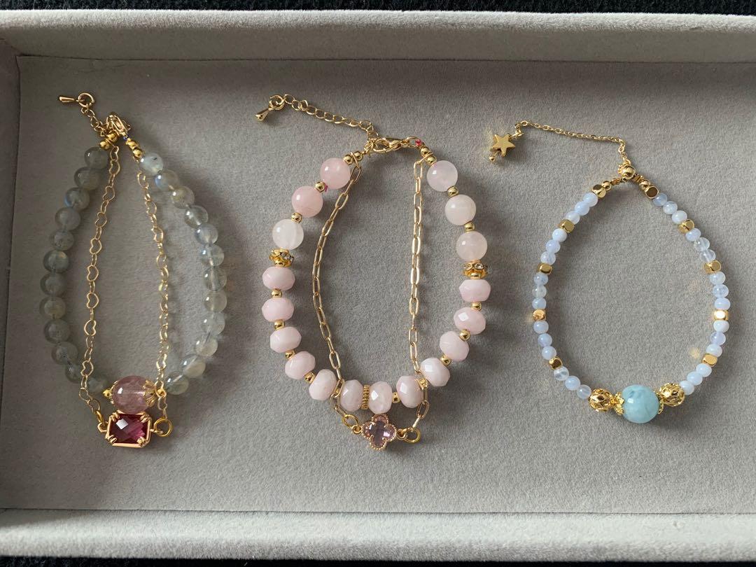Adjustable crystal bracelets Women s Fashion Jewelry
