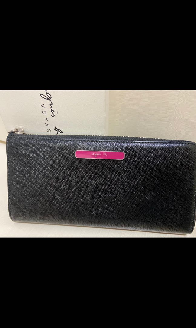 Agnes B long wallet, Women's Fashion, Bags & Wallets, Wallets & Card ...