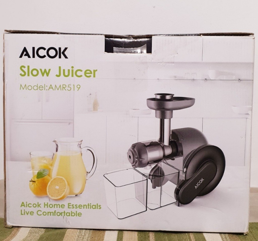 AICOK Slow Juicer Model No AMR 519, TV & Home Appliances, Kitchen