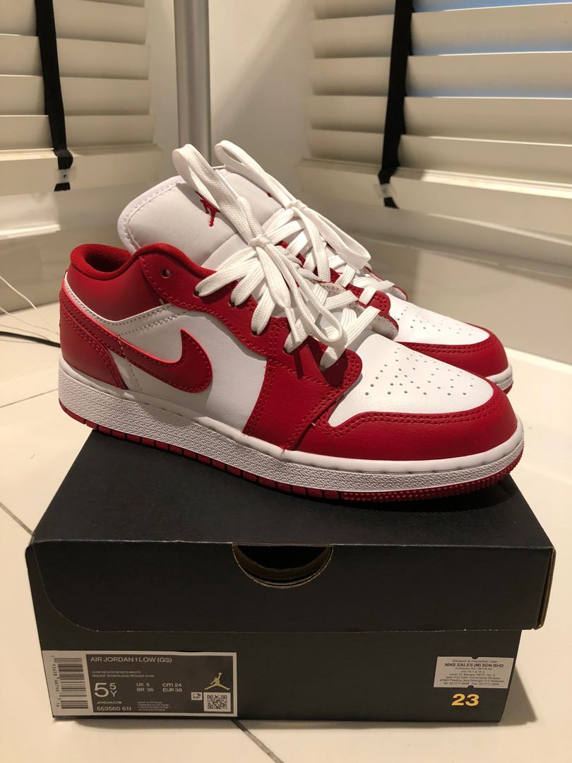 jordan low gym red gs