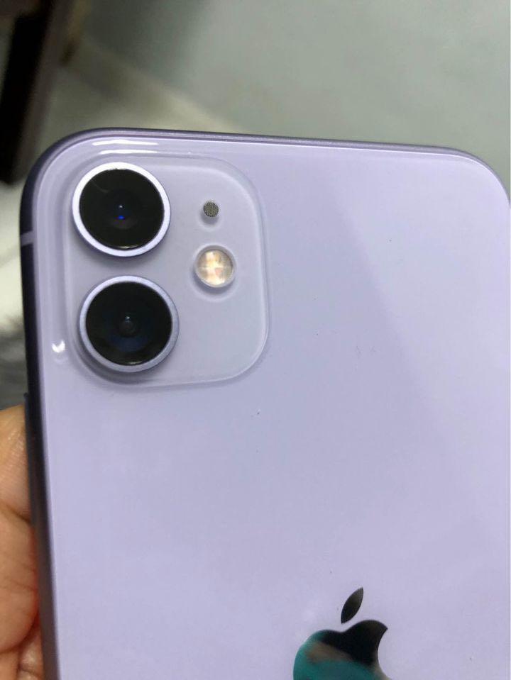 Apple Ip11 Ip Iphone11 128 Gb Iphone 11 128gb Purple Lilac Factory Unlocked Cellphone Mobile Phone Complete Package Set 95 Battery Health No Scratch Issue Dents Good As New With Unused Earphones And Charger Mobile