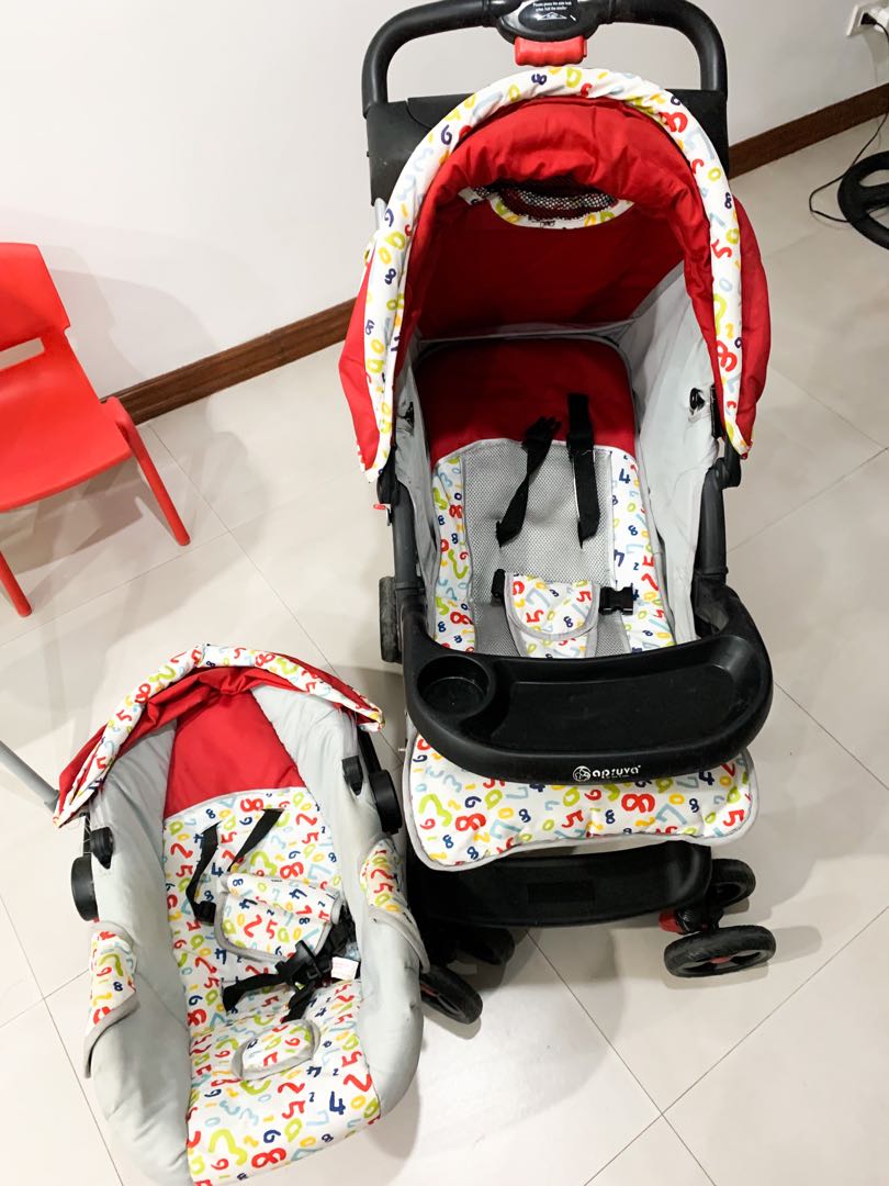 Apruva stroller clearance with car seat