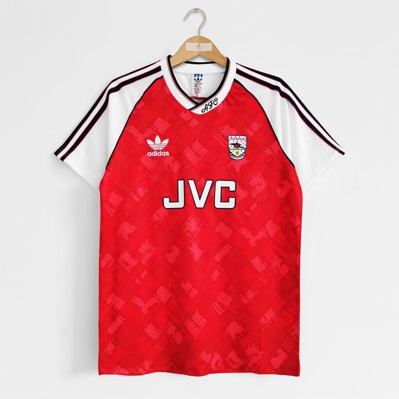 Arsenal Home Kit 1990-92, Men's Fashion, Activewear on Carousell