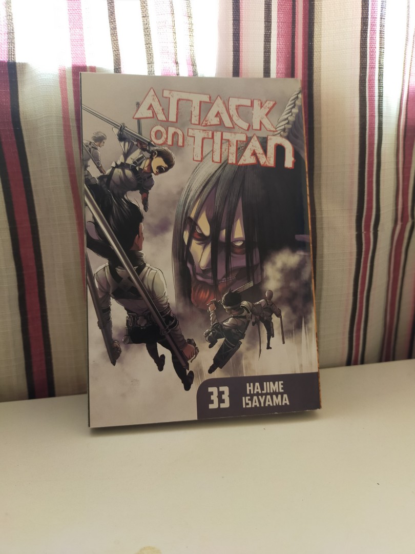 Attack On Titan Vol 33 Manga Hobbies Toys Books Magazines Comics Manga On Carousell