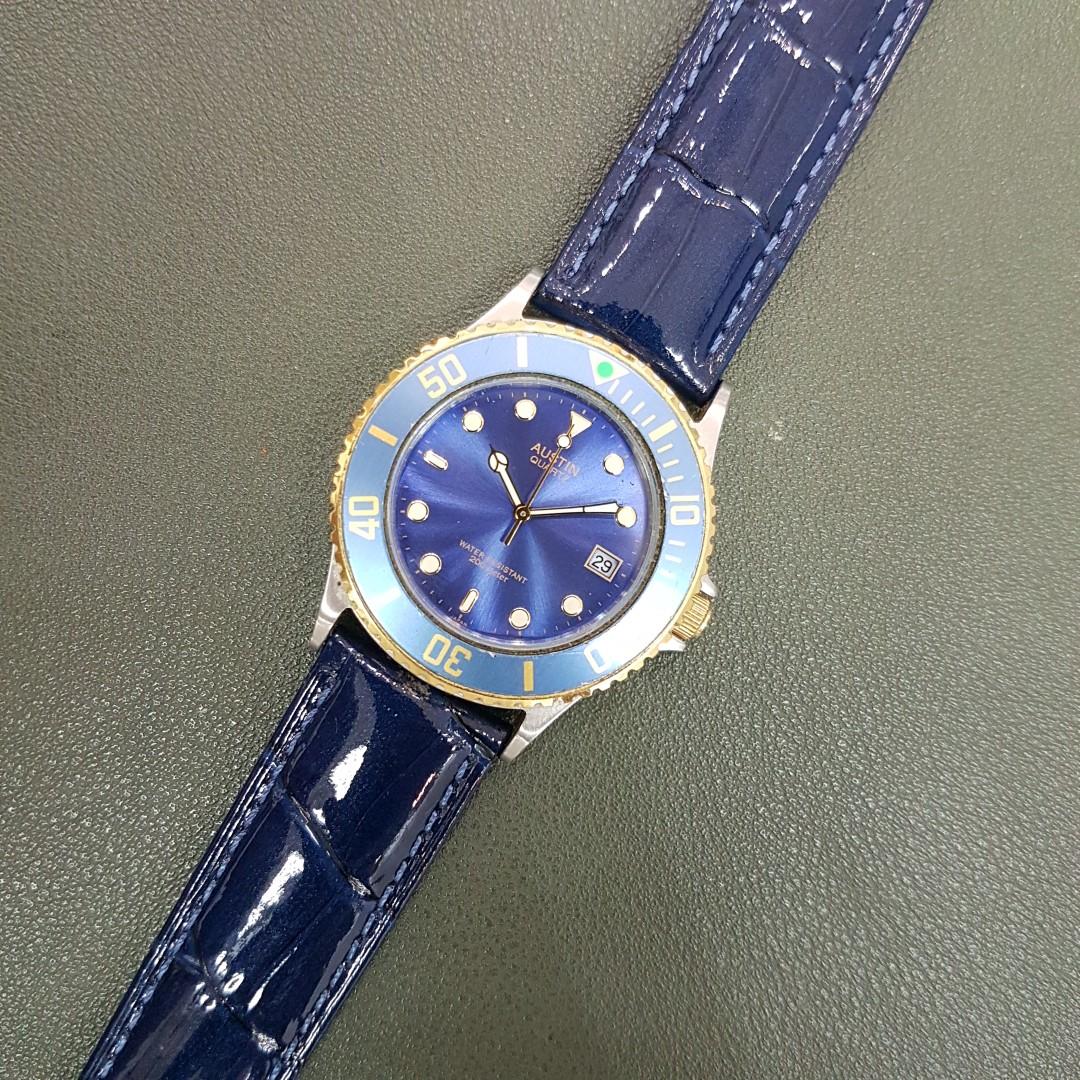Austin Diver Blue Quartz Watch