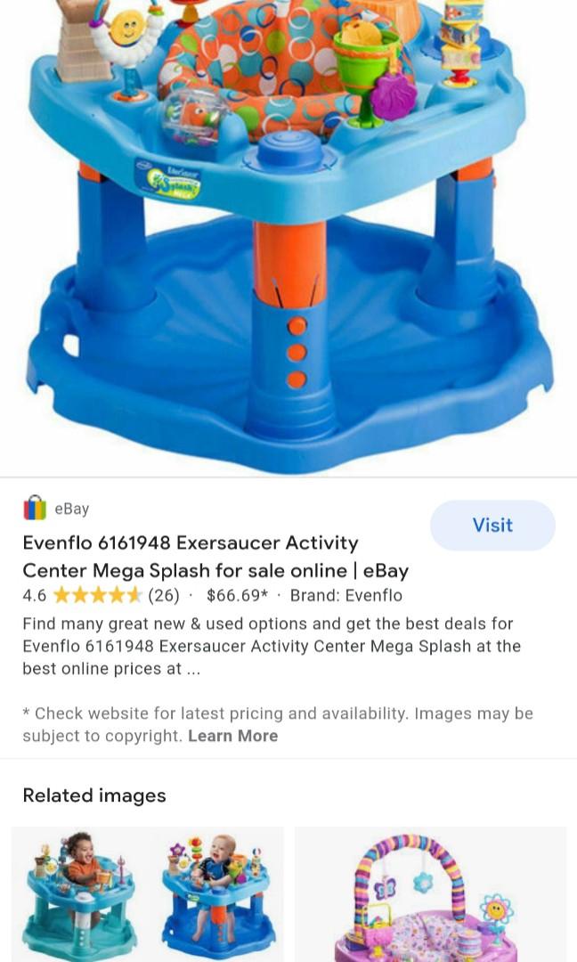Baby bouncer exersaucer evenflo 30 Philips 3 in 1 steriliser 30 toddler n boys urinal bowl free if buy 1 item