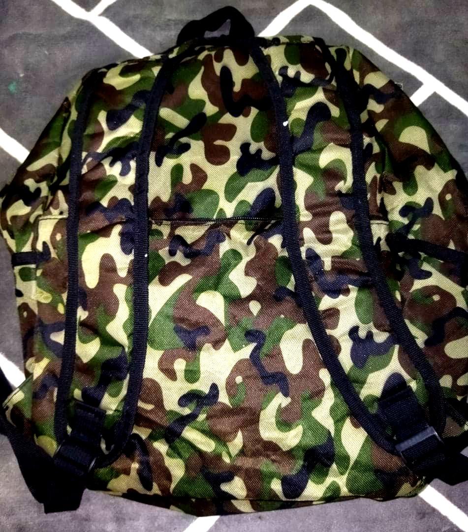 Champion backpack camo top