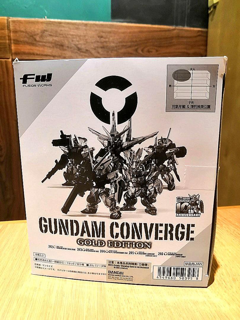 Bandai Gundam Converge GOLD EDITION 金迷曉百式百式改閃光高達FW 全5