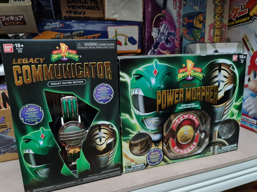 Bandai Mighty Morphin Power Rangers Green Ranger White Ranger