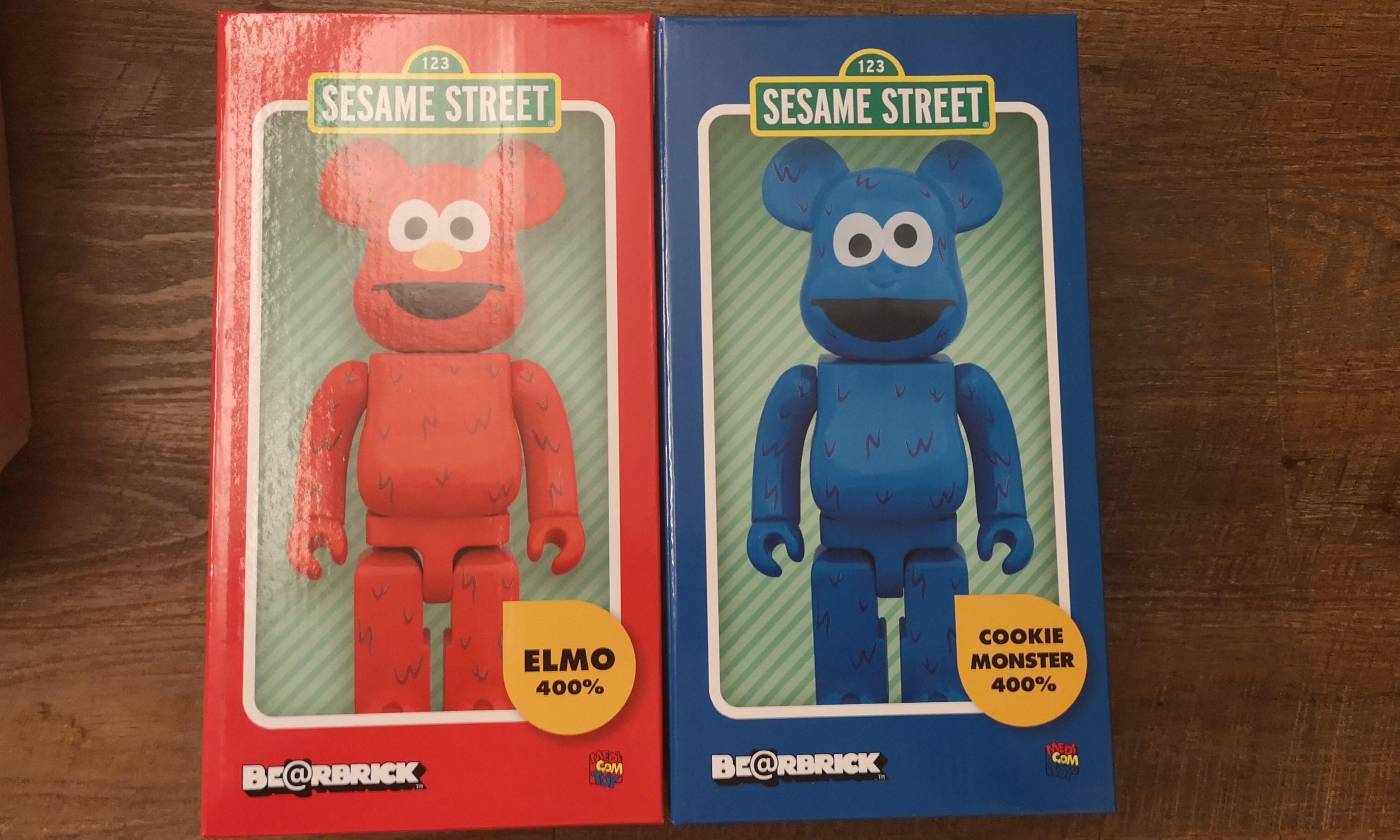 BE@RBRICK COOKIE MONSTER 400％ 2体セットELMO その他 おもちゃ おもちゃ・ホビー・グッズ 売り出し特注品